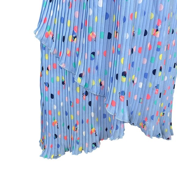 Tommy Hilfiger Girls Casual Chambray Dot Sidetail Sleeveless Dress L (12/14) NWT - Picture 3 of 10